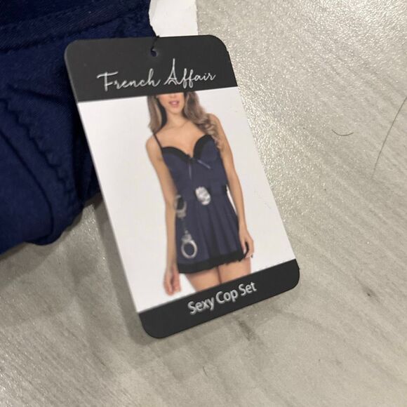 NWT French Affair Sexy Police Officer / Cop dress size small   Comes with matchi - Picture 3 of 8